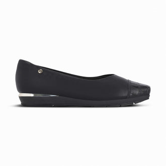 Piccadilly Fernanda Low Heel Shoes - Black